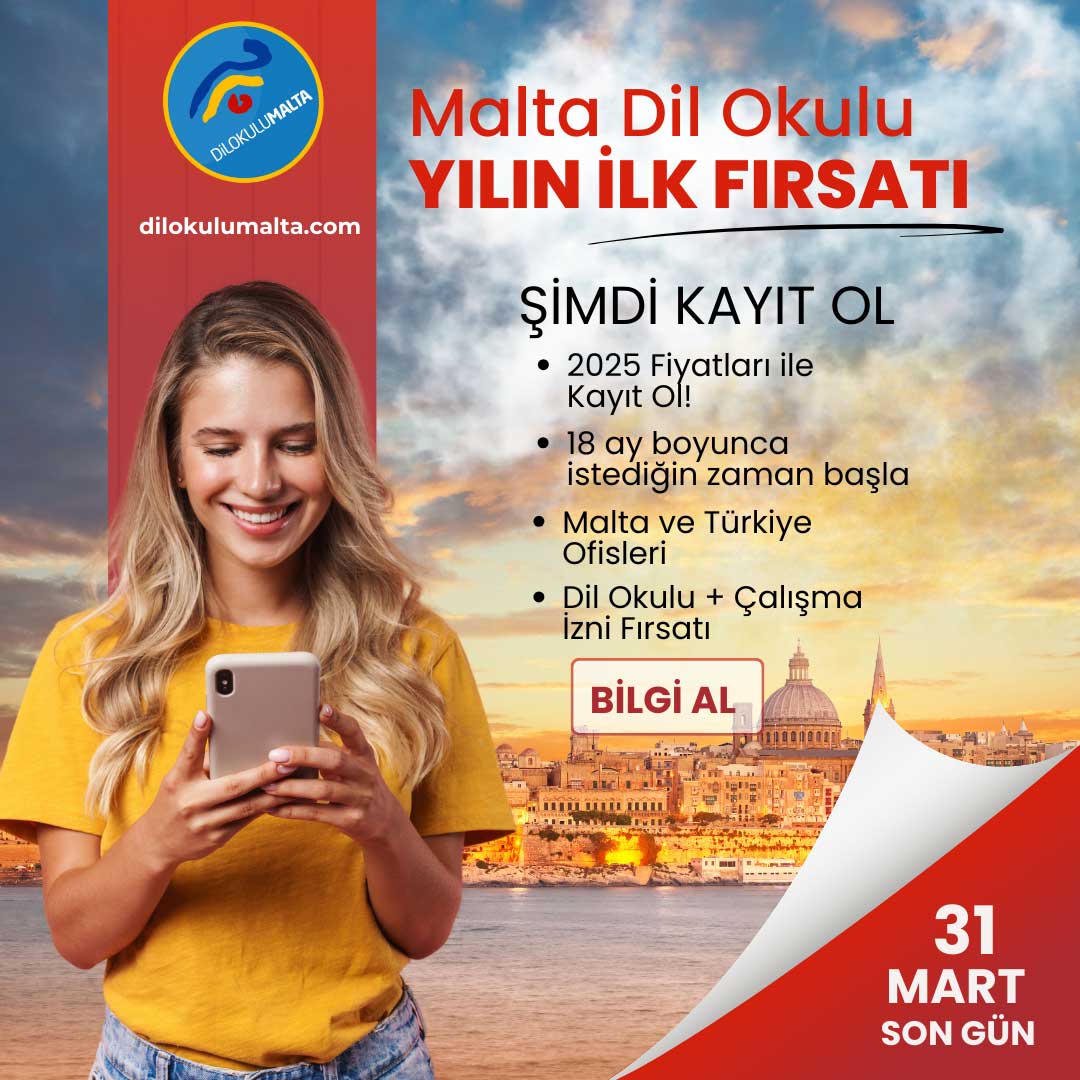 Malta Dil Okulu Fiyatları Şubat - Mart 2026