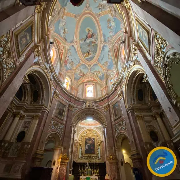 Mdina Gezilecek Yerler Carmel Kilisesi 5