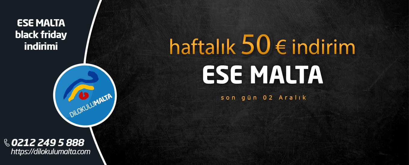 ese malta kampanya black friday indirimi 1