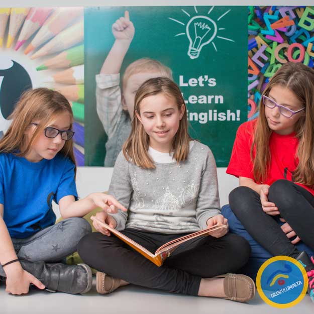 Inlingua Malta Dil Okulunda 5 - 7 Yaş Arası İngilizce Kursunda Öğrencilerimiz