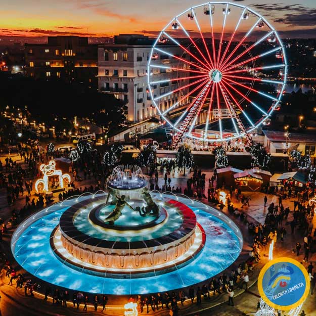 malta etkinlik takvimi triton cesmesi fairyland havadan