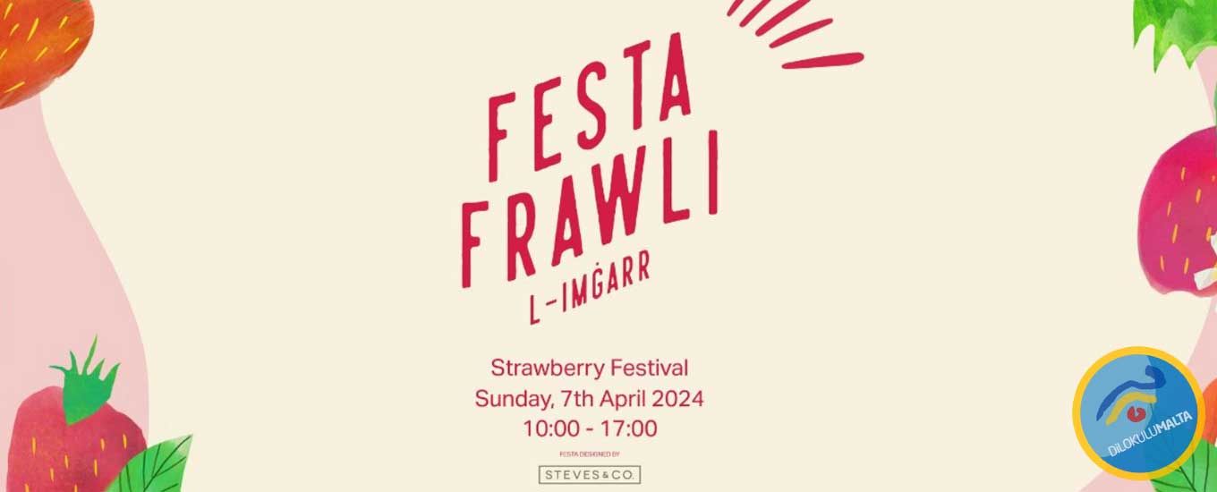 malta festivalleri strawberry festival