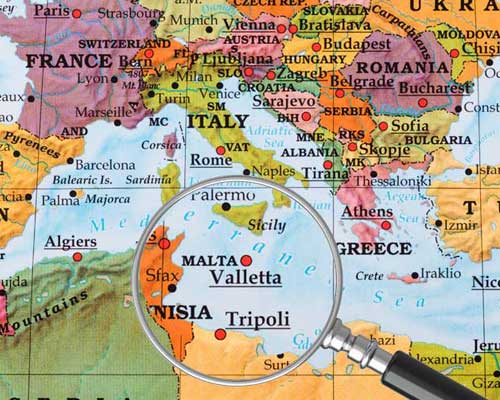 malta nerede